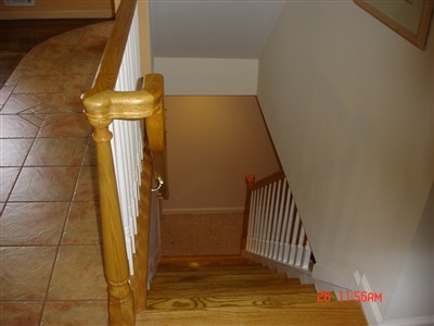 steps leading to basement 